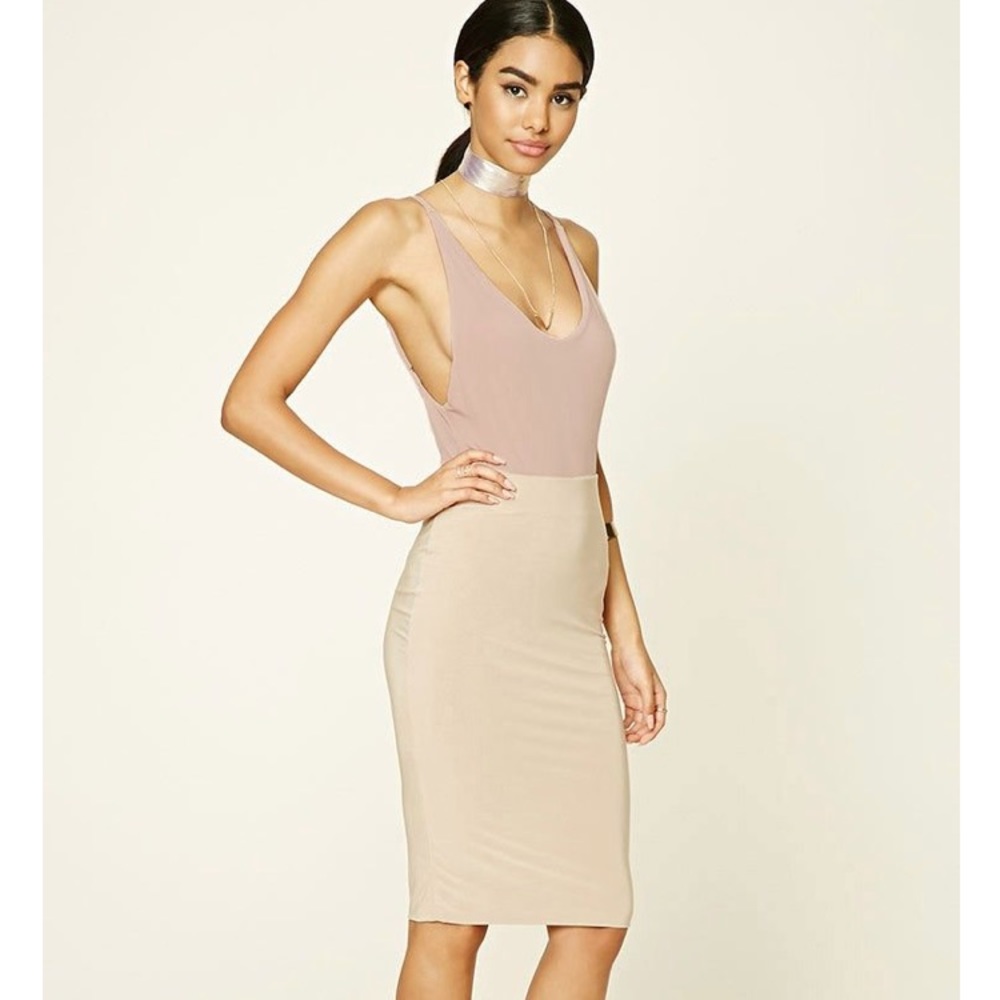 Scoop Back Cami Bodysuit